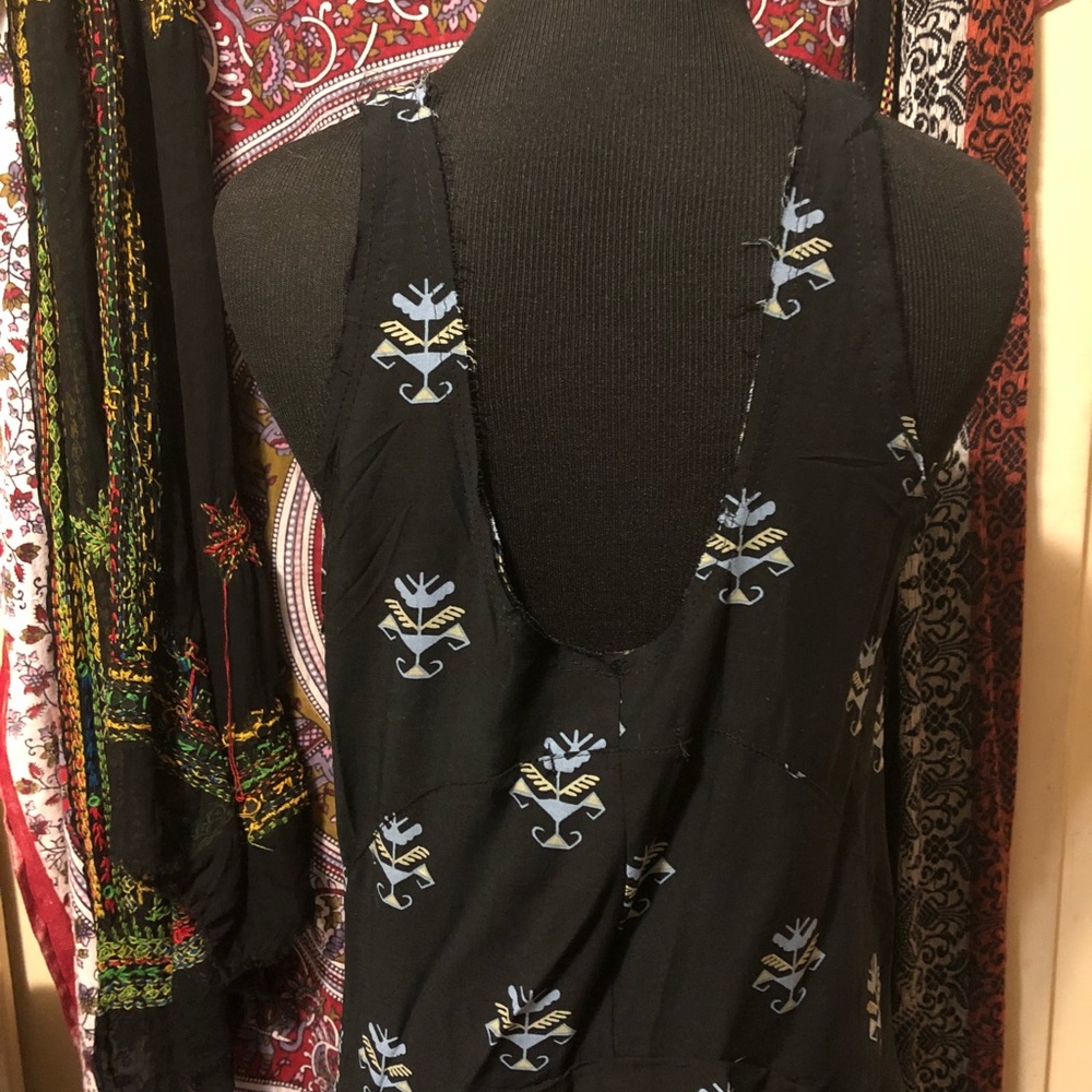 🔅Navy Blue Patterned Maxi🔅 - Picture 3 of 5
